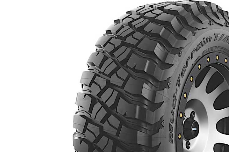 BFGoodrich 39458 37X12.50R17 Mud-Terrain T/A KM3 Tire - Custom tires offering superior traction, the best mud terrain tires for off-roading