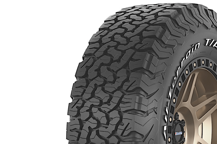 BFGoodrich tires KO2 LT245/65R17 – best all terrain tire for trucks and rugged trails