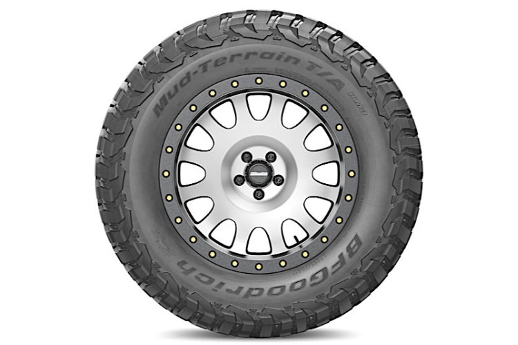 BFGoodrich 69713 KM3 LT315/70R17 – rugged BFG mud terrain truck tire for off road and custom builds
