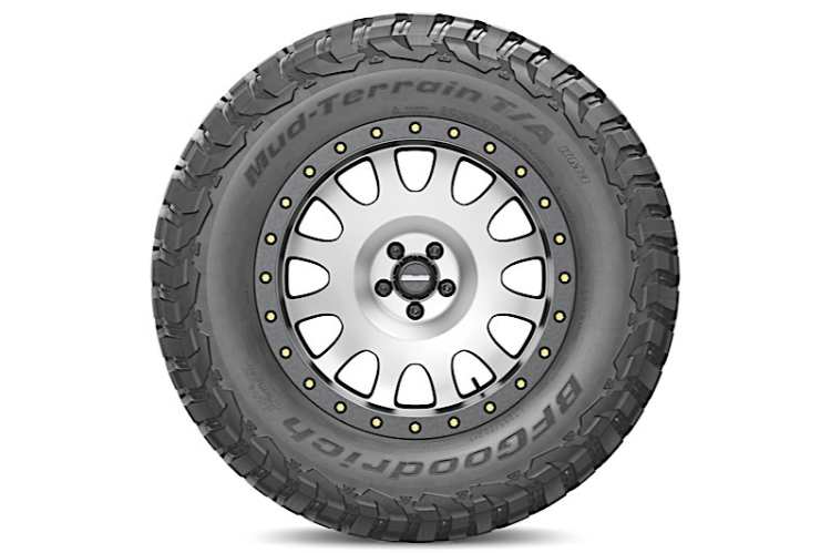 BFGoodrich 91897 KM3 LT285/65R18 – aggressive BFG mud terrain tire built for trucks, custom off road builds, and extreme trail performance