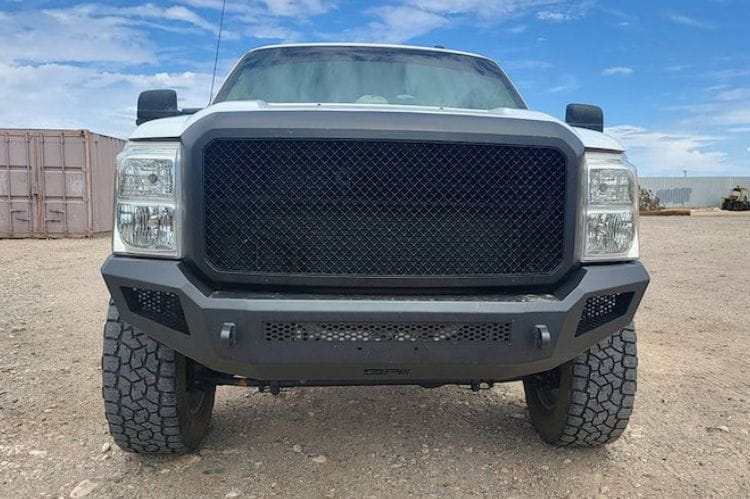 Body Armor Ambush front bumper FD-21338 for 2011-2016 Ford F250/F350 Super Duty durable Body Armor Ambush bumper black