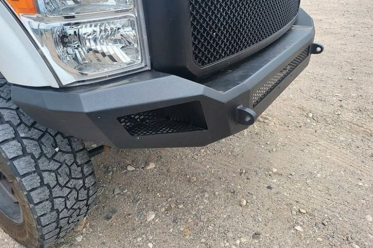 Body Armor Ambush front bumper FD-21338 for 2011-2016 Ford F250/F350 Super Duty durable Body Armor Ambush bumper black