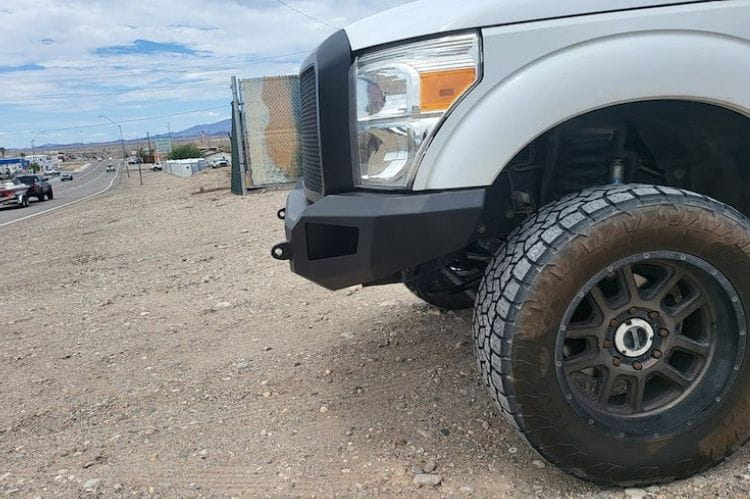 Body Armor Ambush front bumper FD-21338 for 2011-2016 Ford F250/F350 Super Duty durable Body Armor Ambush bumper black