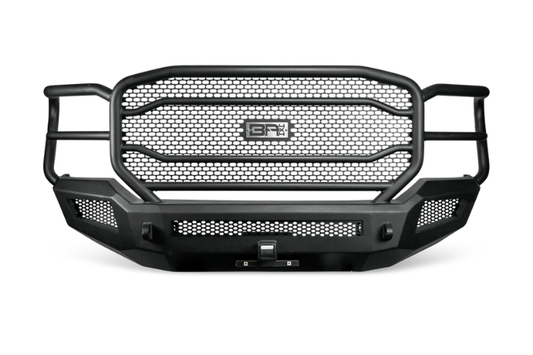 Body Armor Ambush XT front bumper FD-20338 installed on 2011–2016 Ford F250 F350 Super Duty truck