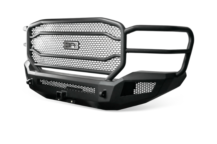 Body Armor Ambush XT front bumper FD-20338 installed on 2011–2016 Ford F250 F350 Super Duty truck