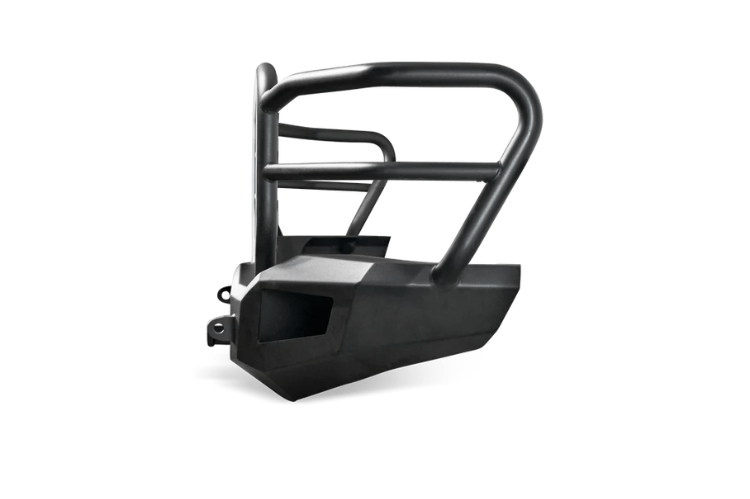 Body Armor Ambush XT front bumper FD-20338 installed on 2011–2016 Ford F250 F350 Super Duty truck