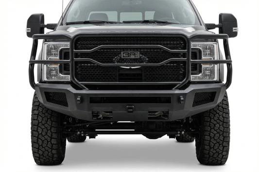 Body Armor Ambush XT front bumper FD-20341 on 2017–2022 Ford F250/F350 Super Duty