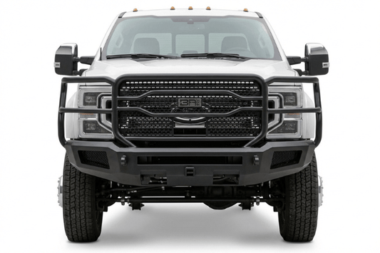Body Armor Ambush XT front bumper FD-20341 on 2017–2022 Ford F450/F550 Super Duty