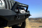 Body Armor JL-19534 Jeep Wrangler JK 2007-2024 Front Bumper Winch Ready Full Width