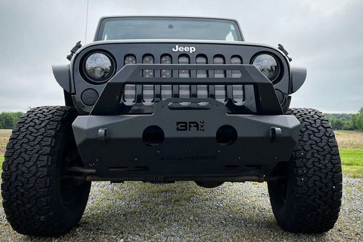 Body Armor JP-19535 Jeep Gladiator JT 2007-2024 Orion Stubby Front Bumper