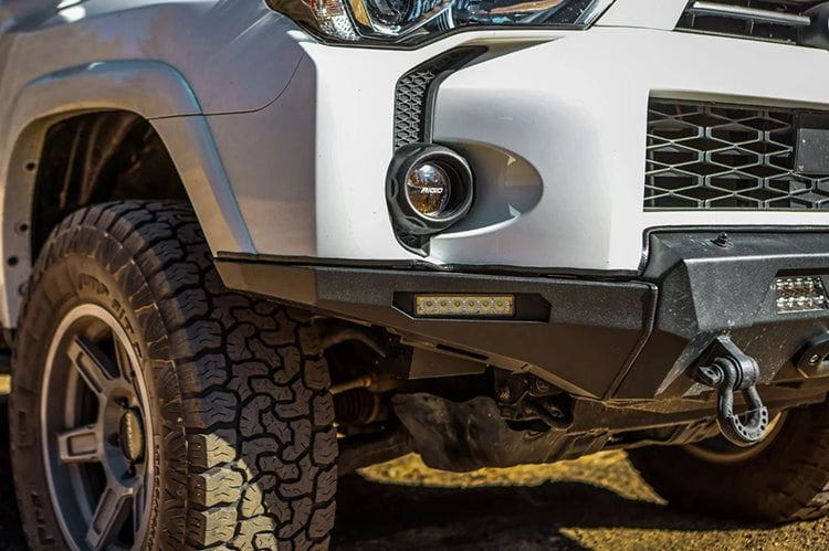 Body Armor TR-19339W Toyota 4 Runner 2014-2024 HiLine Front Bumper High Clearance Side Wings