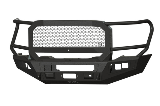 Bodyguard A2 Extreme front bumper CEG20B for 2020-2023 GMC Sierra 2500/3500 heavy duty off road front bumper.