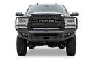Bodyguard A2 Extreme front bumper CER19BYBMH for 2019–2026 Ram 2500/3500, bare metal finish, parking sensor cutouts, includes camera relocation harness