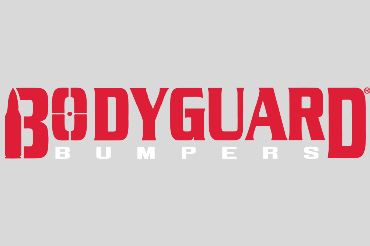 Bodyguard Textured Black Powder Coat finish for durability and style