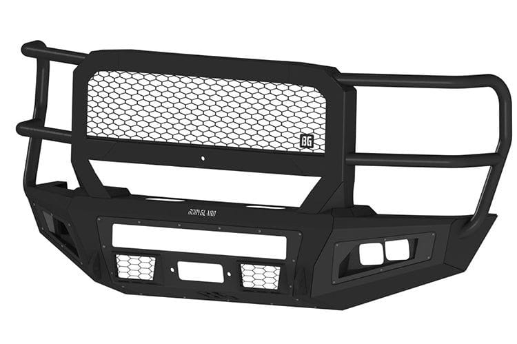 Bodyguard CEF23BNBMN A2 Extreme heavy duty off road front bumper with grille guard for 2023–2025 Ford F250/F350 Super Duty trucks—top choice among bodyguard front bumpers