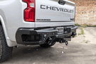 Custom rear bumper for Chevy Silverado heavy duty back bumper replacement