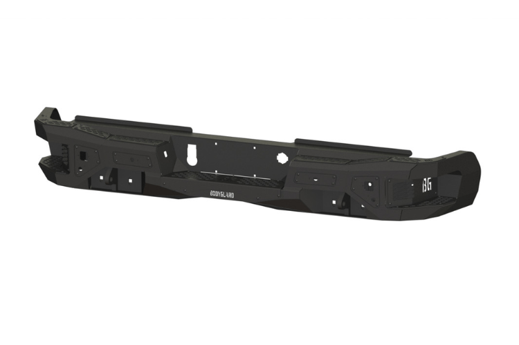 Custom rear bumper for GMC Sierra heavy duty back bumper replacement