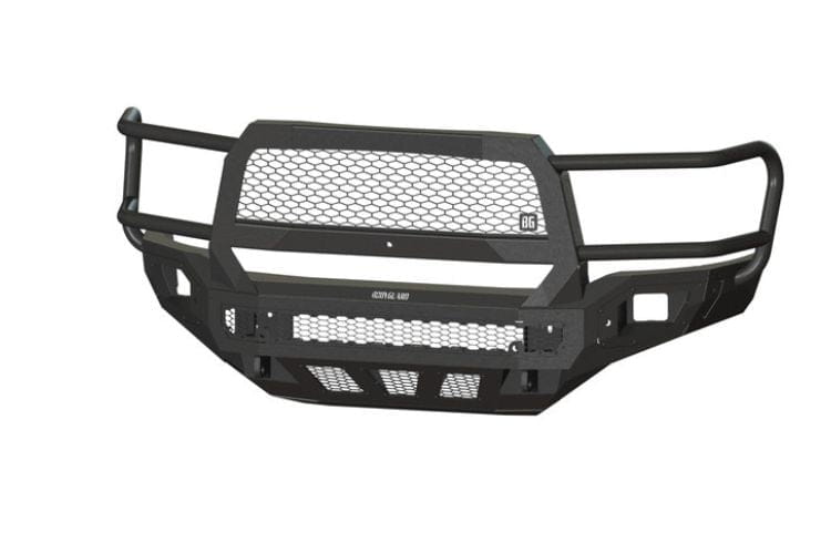 Bodyguard Freedom Extreme aftermarket front bumper NER19BNTMH for 2019–2026 Ram 2500/3500, textured black with camera harness