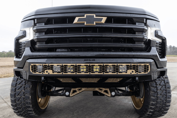 Bodyguard heavy-duty aftermarket front bumper for Silverado 1500 Freedom Series