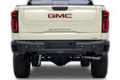 Bodyguard Freedom Series rear bumper MGC19AYT for 2019–2026 GMC Sierra 1500, textured black with parking sensor cutouts