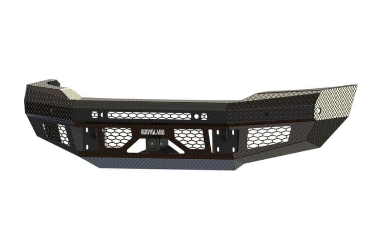 Bodyguard FT front bumper JAR19BYGNN for 2019-2026 Ram 2500/3500 gloss black durable Bodyguard front bumper protection
