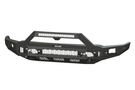 Bodyguard front bumper for Ford F150 with parking sensor cutouts in textured black