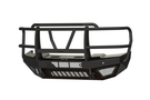 Grille guard front bumper for Ford Super Duty with Bodyguard heavy duty design.