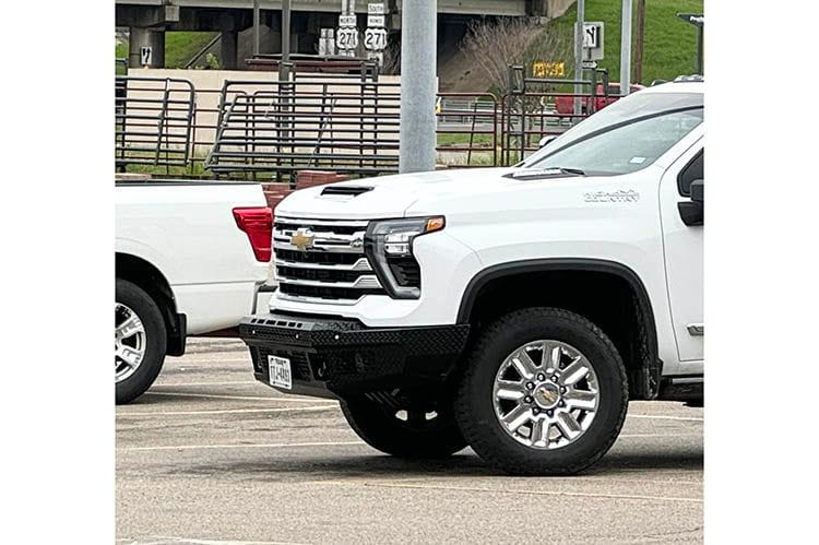 Bodyguard JAC24BYBNN FT Base Front Bumper for 2024–2025 Chevy Silverado 2500/3500, heavy duty off road front bumper by Bodyguard bumpers