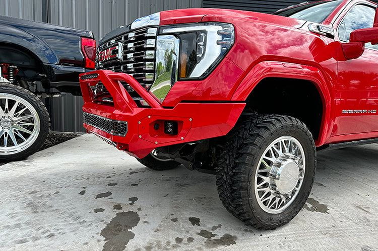 Bodyguard NCG24BNBNN Freedom Series Sport Front Bumper for 2024–2025 GMC Sierra HD, heavy-duty prerunner style from Bodyguard bumpers