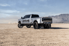 Bodyguard steel rear bumper truck back bumper for Ford Super Duty F450 with parking sensor cutouts