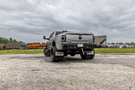 metal steel rear bumper shown on a 2019–2026 Ram 2500/3500, ready for custom finish
