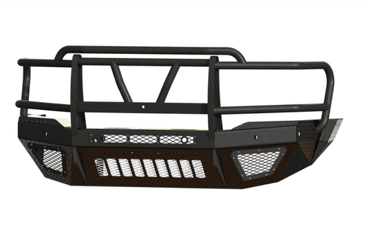 Bodyguard front bumper T2 Extreme for 2019–2026 Ram 4500/5500 with camera harness and receiver skid plate