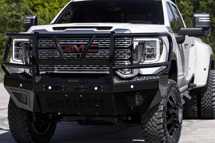 Bodyguard T2 Extreme front bumper EEG20B for 2020-2023 GMC Sierra 2500/3500 heavy duty bodyguard truck bumper for GMC Sierra HD.