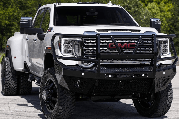 Bodyguard T2 Extreme front bumper EEG20B for 2020-2023 GMC Sierra 2500/3500 heavy duty bodyguard truck bumper for GMC Sierra HD.