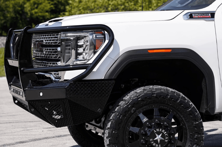 Bodyguard T2 Extreme front bumper EEG20B for 2020-2023 GMC Sierra 2500/3500 heavy duty bodyguard truck bumper for GMC Sierra HD.