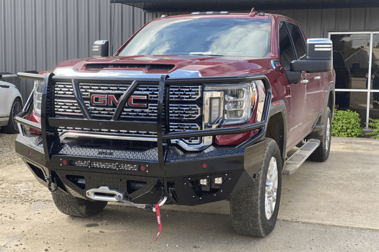 Bodyguard T2 Extreme front bumper EEG20B for 2020-2023 GMC Sierra 2500/3500 heavy duty bodyguard truck bumper for GMC Sierra HD.