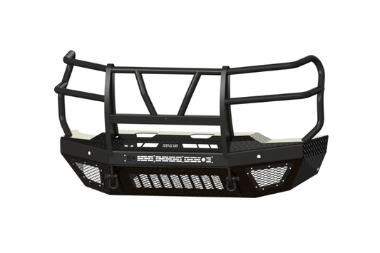 Bodyguard T2 Extreme Front Bumper for Chevy Silverado HD – Bare Metal Winch Ready Grille Guard Bumper