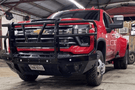 Bodyguard T2 Extreme Front Bumper for Chevy Silverado HD – Receiver Skid Plate Grille Guard Bumper