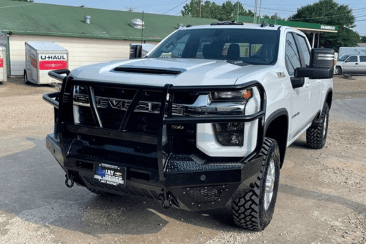 Bodyguard front bumper T2 Extreme with mesh for Silverado 2500/3500