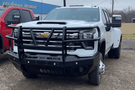 Bodyguard T2 Extreme front bumper for Chevy Silverado HD in texture black