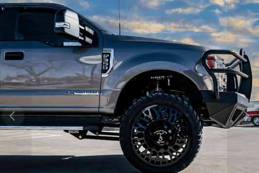 Bodyguard T2 Extreme front bumper heavy duty ford truck bumper featuring mesh grill and camera harness