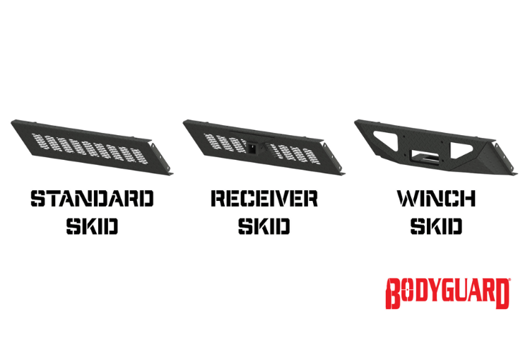 Bodyguard T2 Extreme front bumper heavy duty ford truck bumper featuring mesh grill and camera harness