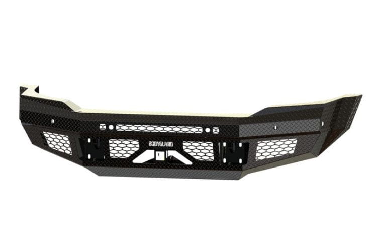 Bodyguard FT front bumper JAR19DYGNN for 2019-2026 Ram 4500/5500 gloss black durable Bodyguard truck bumper protection