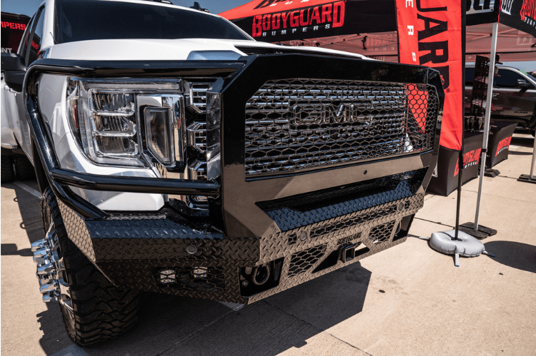 Bodyguard FT Extreme front bumper JEG20B for 2020-2023 GMC Sierra 2500/3500 heavy duty off road GMC Sierra front bumper.
