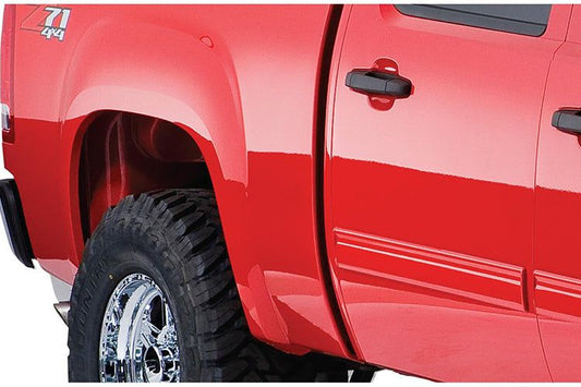 Bushwacker 40085-02 GMC Sierra 2500HD/3500HD 2007-2014 Rear Pocket Style Boss Fender Flares