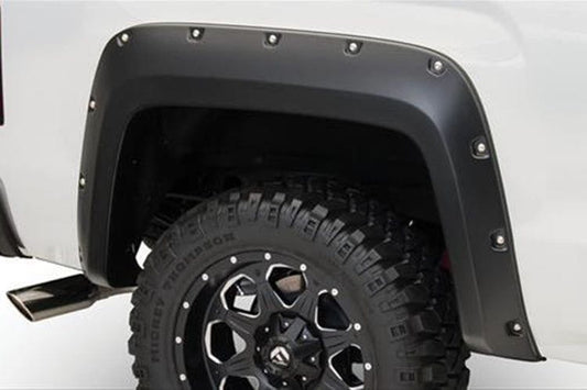 Bushwacker 40122-02 GMC Sierra 2500HD/3500HD 2015-2019 Rear Pocket Style Fender Flares