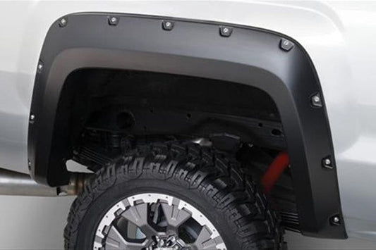 Bushwacker 40967-02 GMC Sierra 2500HD/3500HD 2015-2019 Pocket Style Fender Flares