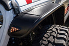 Bushwacker flat style fender flares 10928-07 for 2020-2026 Jeep Gladiator JT durable bushwacker jeep fender flares