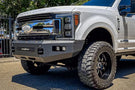 Ford front bumpers Chassis Unlimited Fuel CUB500140 textured black powder coat defense for 2017-2022 Ford F250/F350 Superduty.