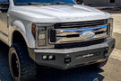 Ford front bumpers Chassis Unlimited Fuel CUB500140 textured black powder coat defense for 2017-2022 Ford F250/F350 Superduty.